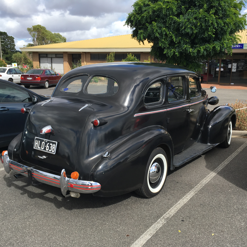 Oldsmobile with body by Holden
